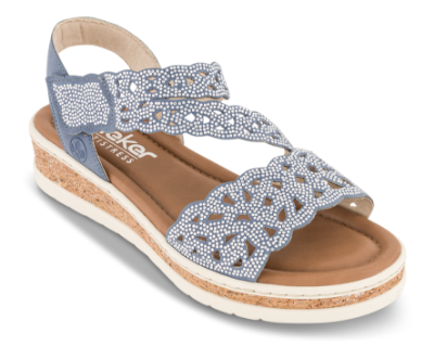 Rieker Sandal Blå V4150-14