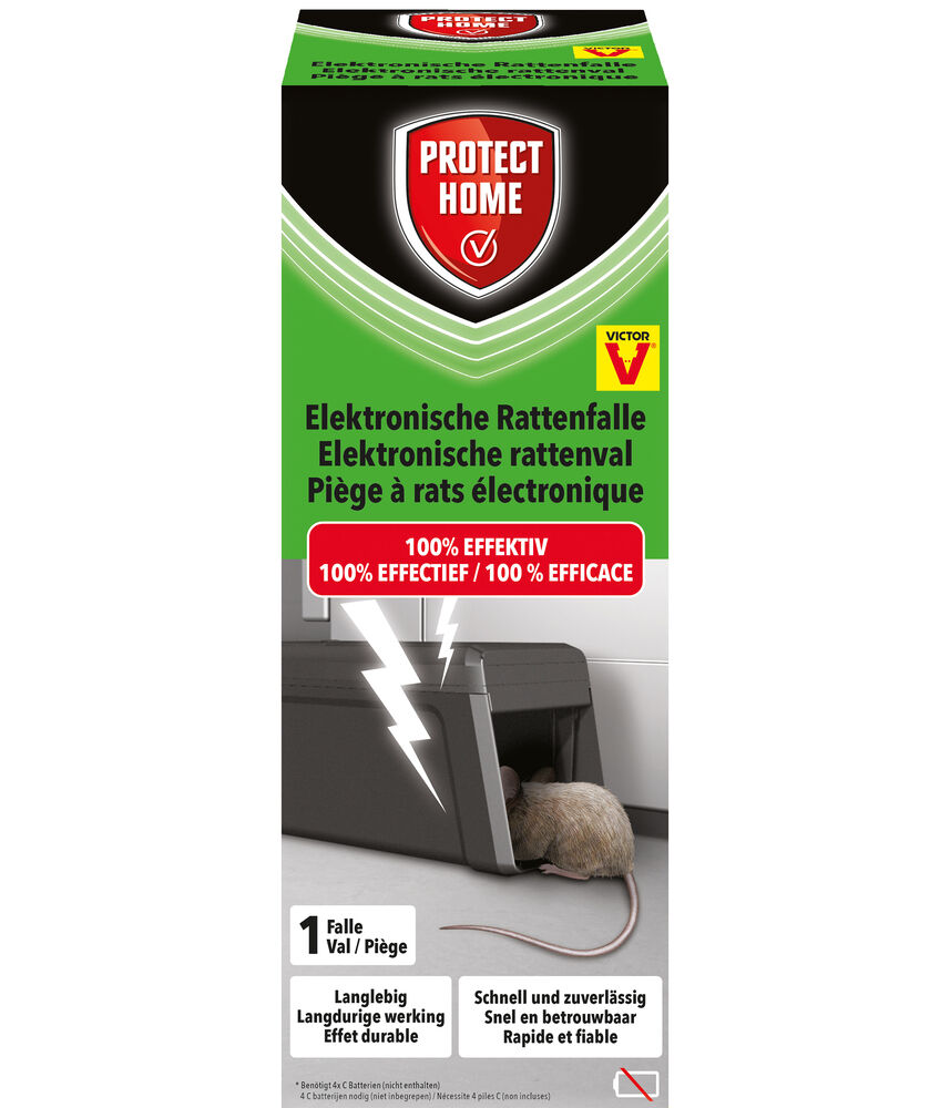 Protect Home Elektronische rattenval - Tegen ratten