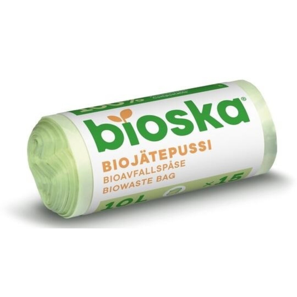 Bioska Afvalzakken 10 liter15 stuks
