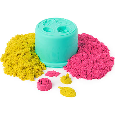 Kinetic Sand Neonboks med Primærfarver