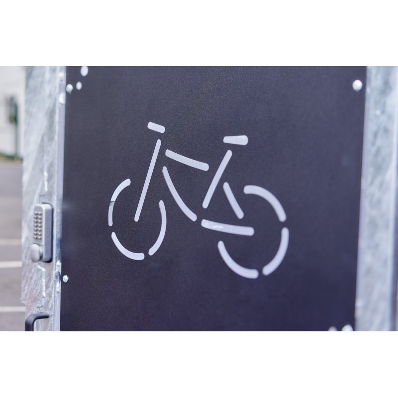 Abri sécurisé 6 vélos