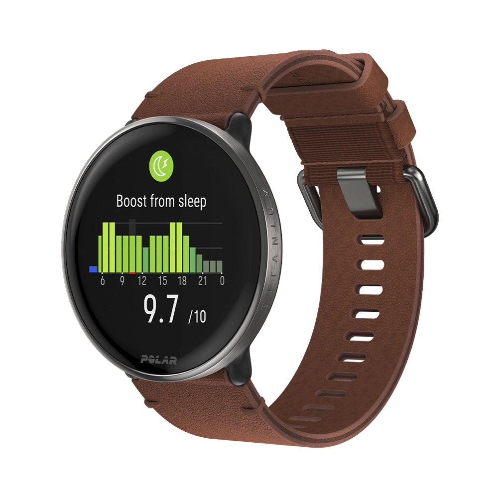 Polar Ignite 3 Titanium Smartwatch Sun-Kissed Bronze 43mm