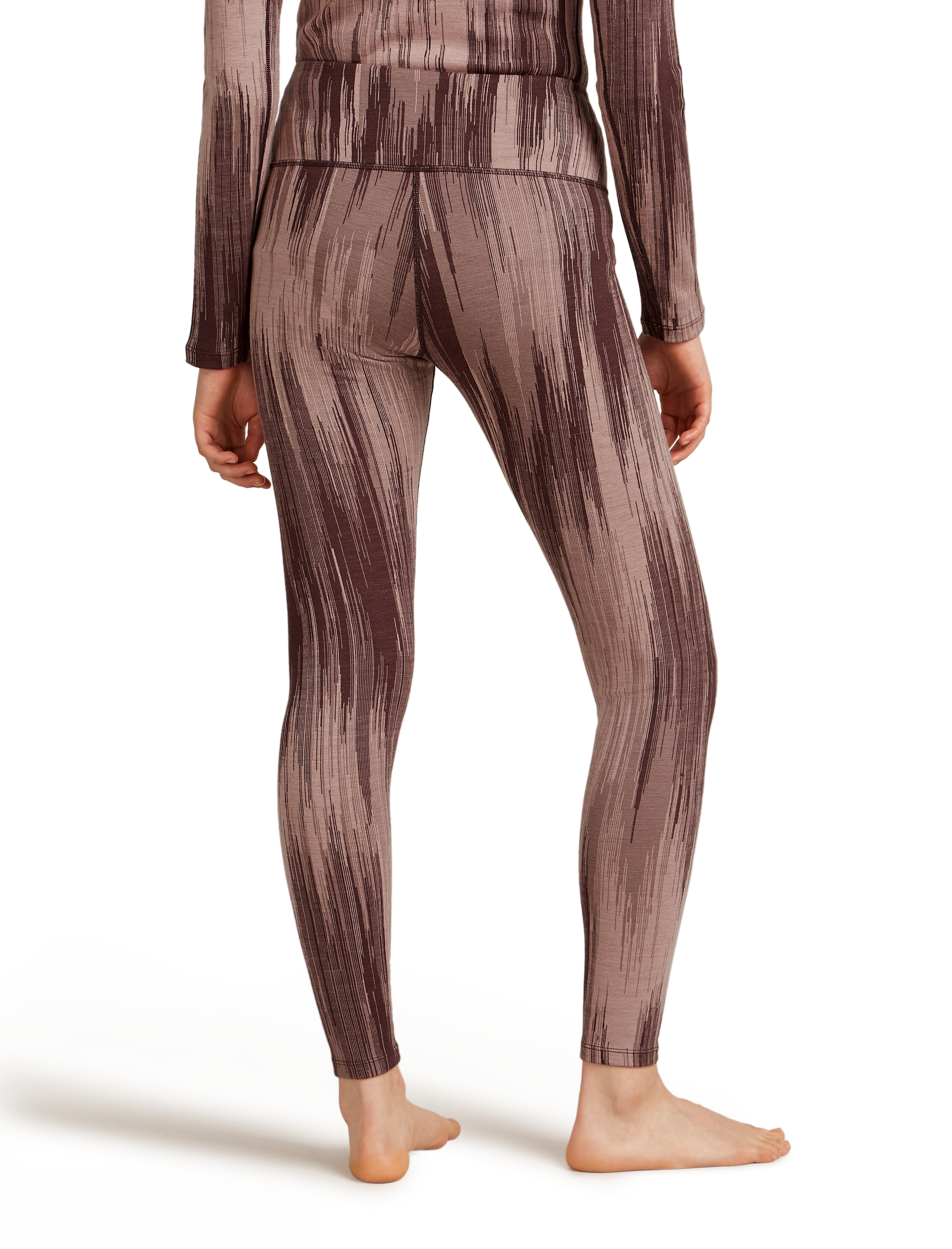 W Merino 260 Tech Vertex High Rise Leggings Pe AOP