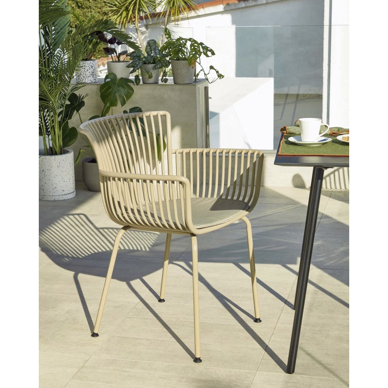 Chaise d'extérieur Surpika - plastique recyclable