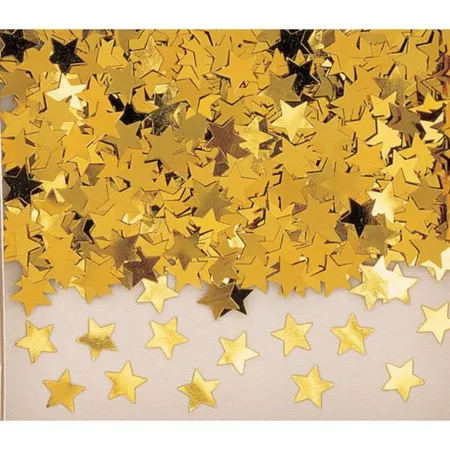 amscan Konfetti Stardust gold