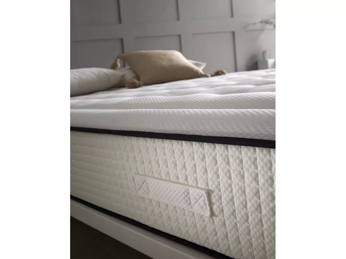 Matelas 150x190 ressorts ensachés SIMPUR EXCLUSIVE SPORT | épaisseur +/- 30 cm | avec mousse hr haute densité | soutien semi-ferme