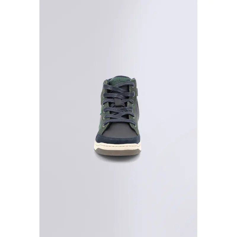 KICKOSTA MARINE VERT SNEAKERS HAUTES Synthétique Garçon