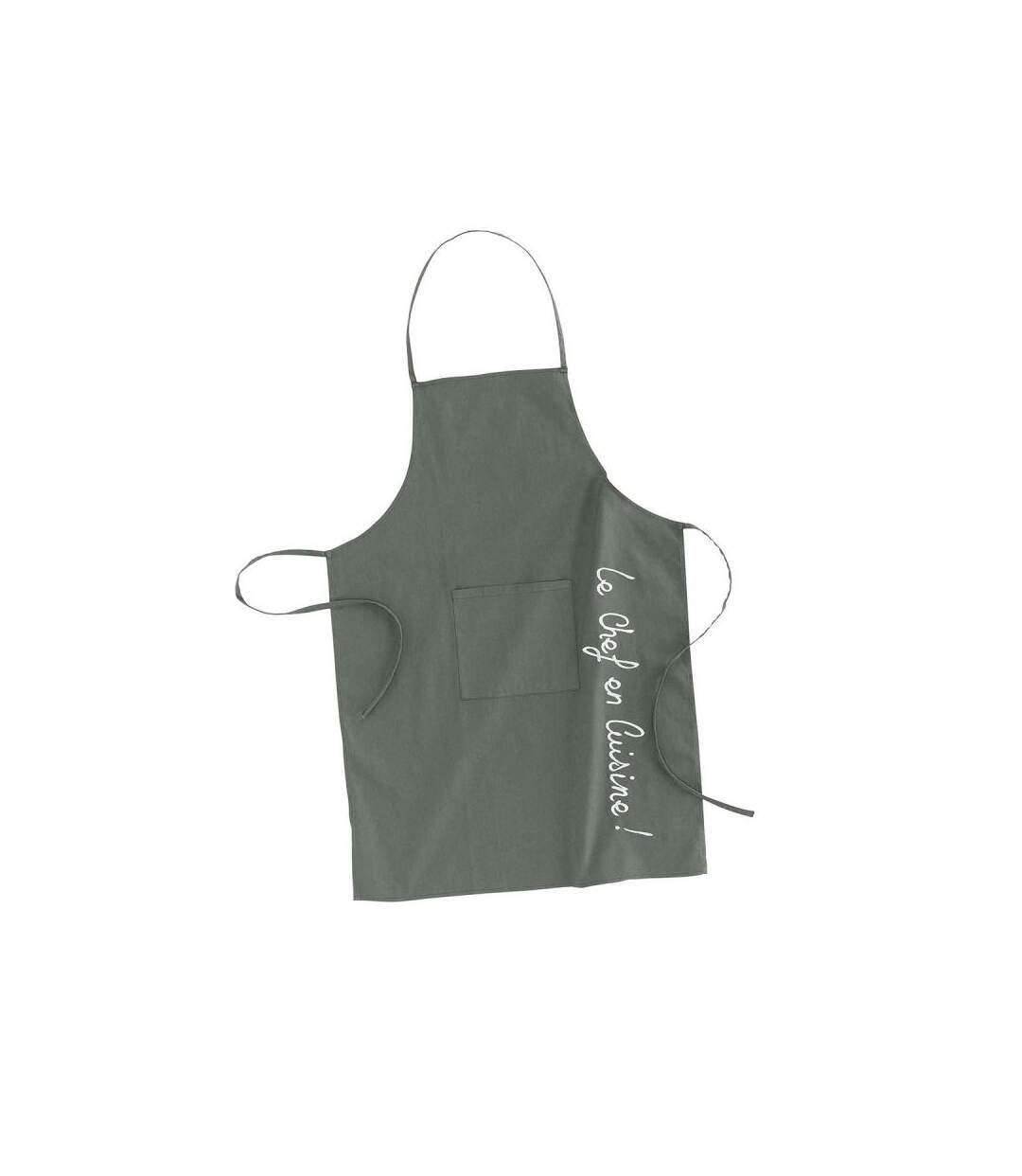 Tablier de Cuisine Cuistot 84cm Kaki