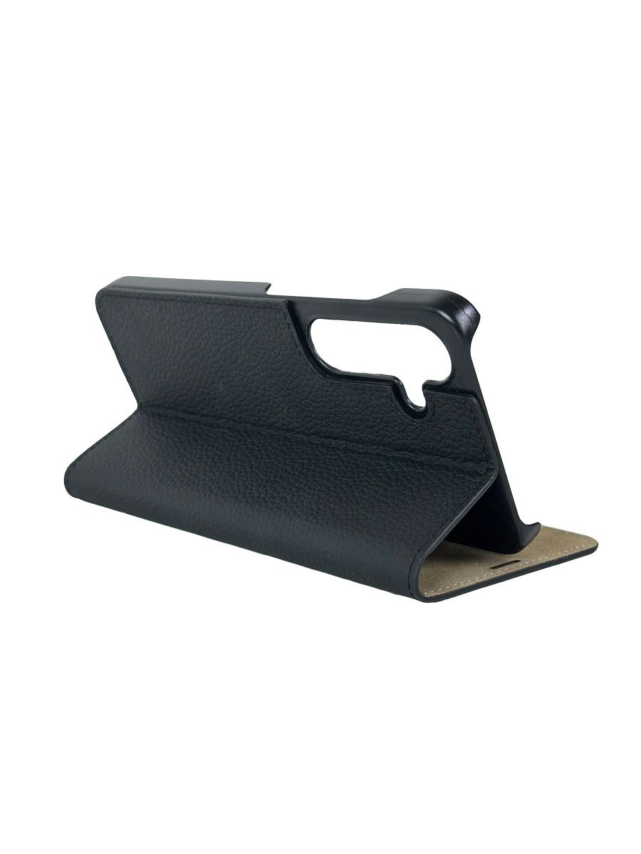 Samsung Galaxy S24 Echtleder Book Case Tasche Flip Cover Hand Made (MARCS24-M04) - Rot