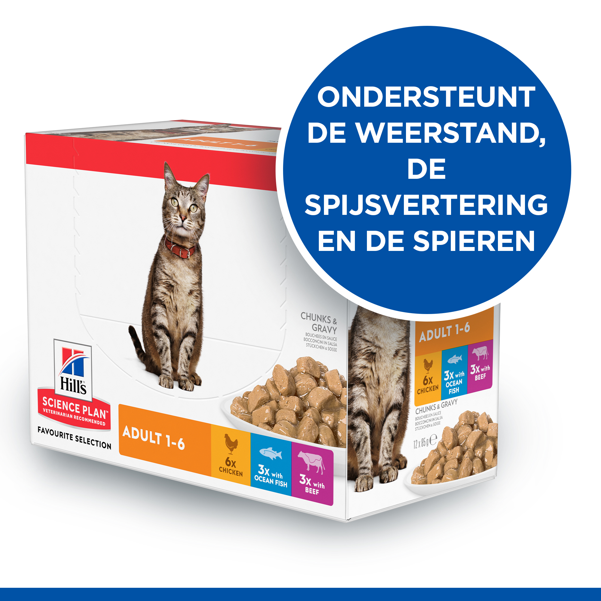 Hill's Science Plan - Feline Adult - Chicken/poultry - Maaltijdzakje
