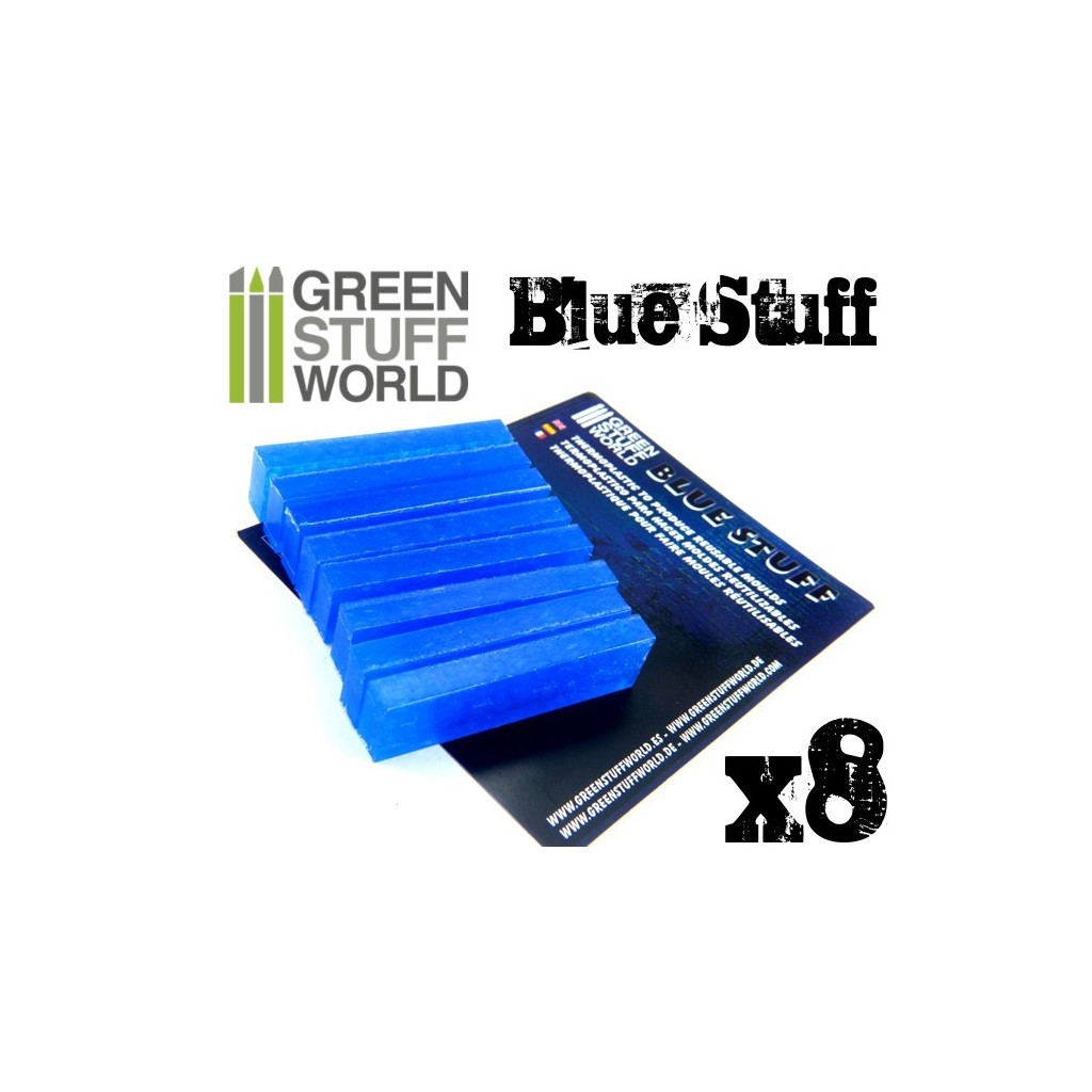 Plastique Blue Stuff 8 barres