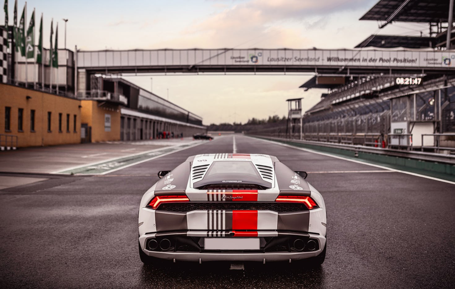 Lamborghini fahren auf dem Spreewaldring