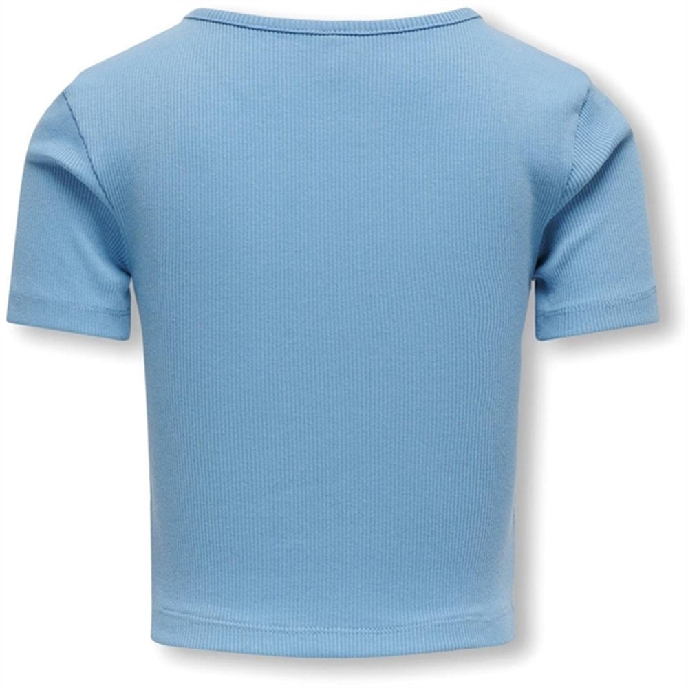 Køb Kids ONLY Blissful Blue Nessa Cut Out Top Noos
