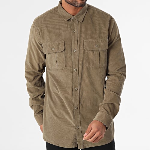 Chemise Manches Longues Makai 25-267 Vert Kaki