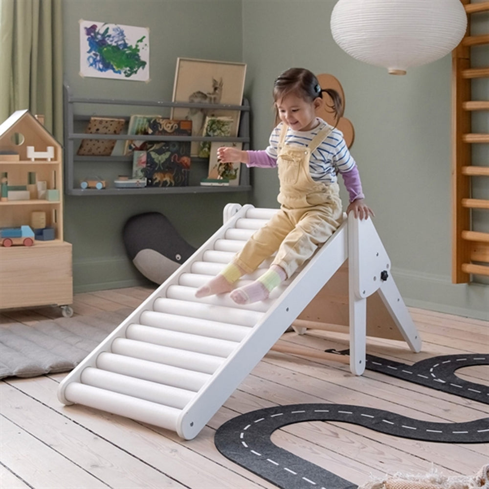 Rullerutsjebane White - Sebra → Luksusbaby.dk