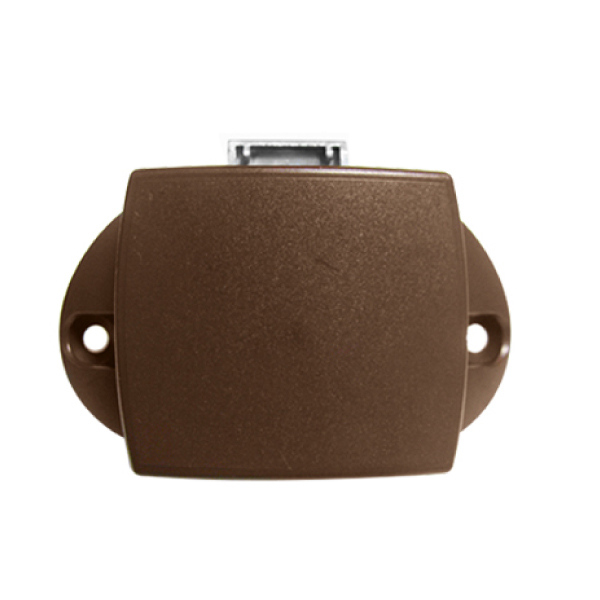 Serrure de meuble 1 point marron