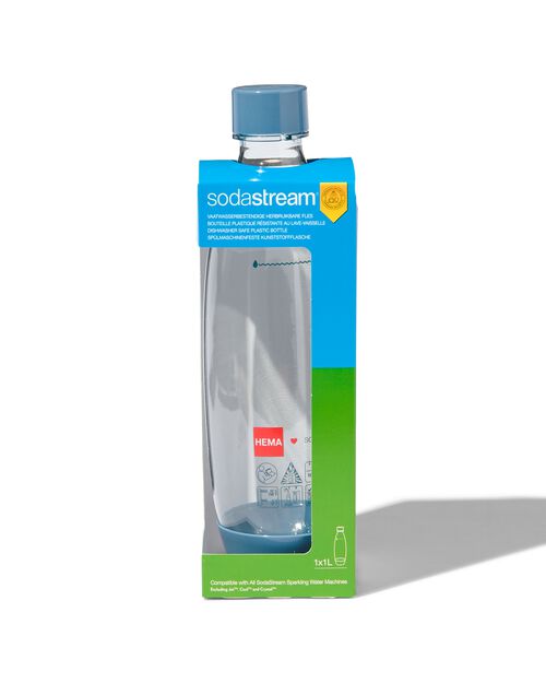 SodaStream bouteille en plastique bleu 1L