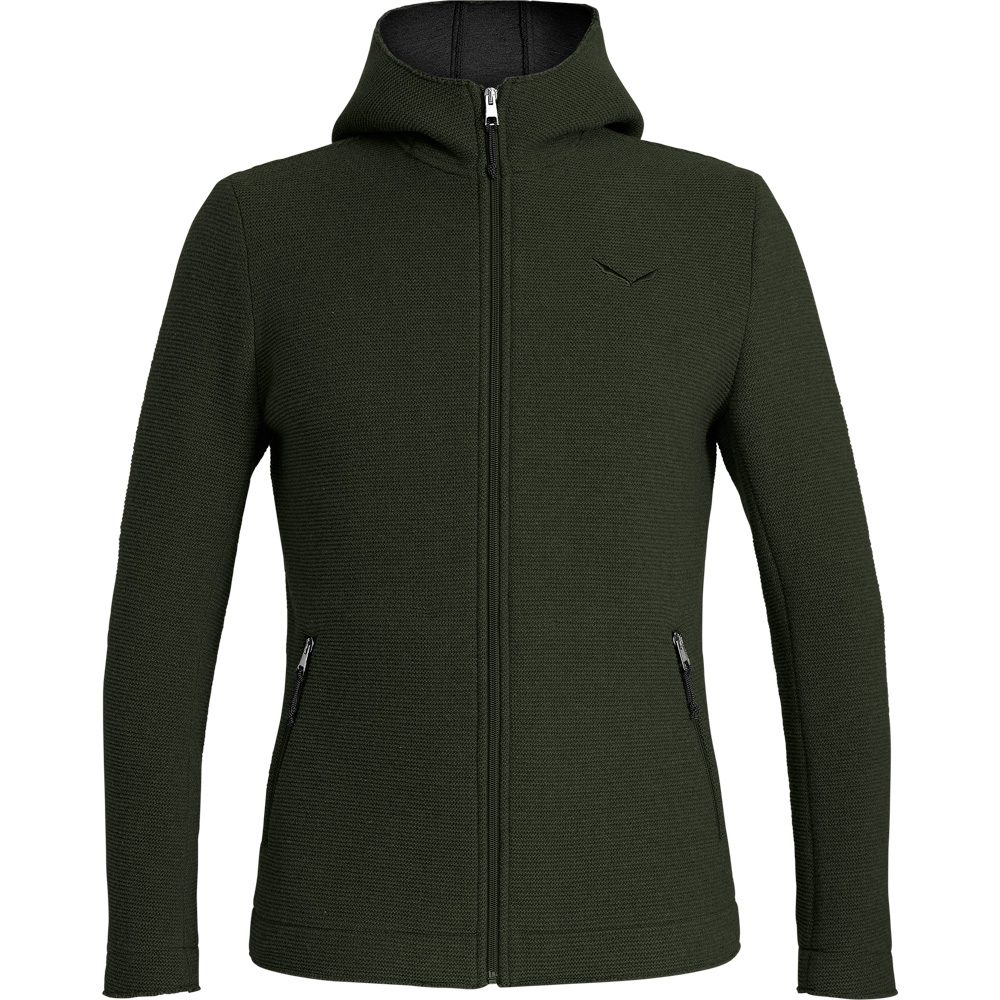 SALEWA Sarner Full-Zip Hoodie Herren dark olive