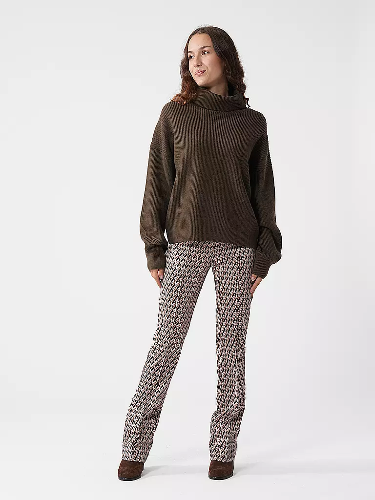 BOSS Pullover FERNADINA braun