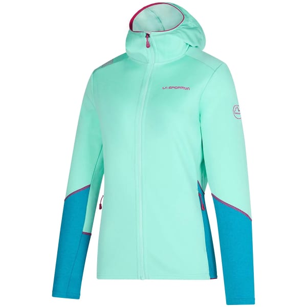 Veste polaire ski rando LA SPORTIVA COSMIC HOODY W TURQUOISE CRYSTAL