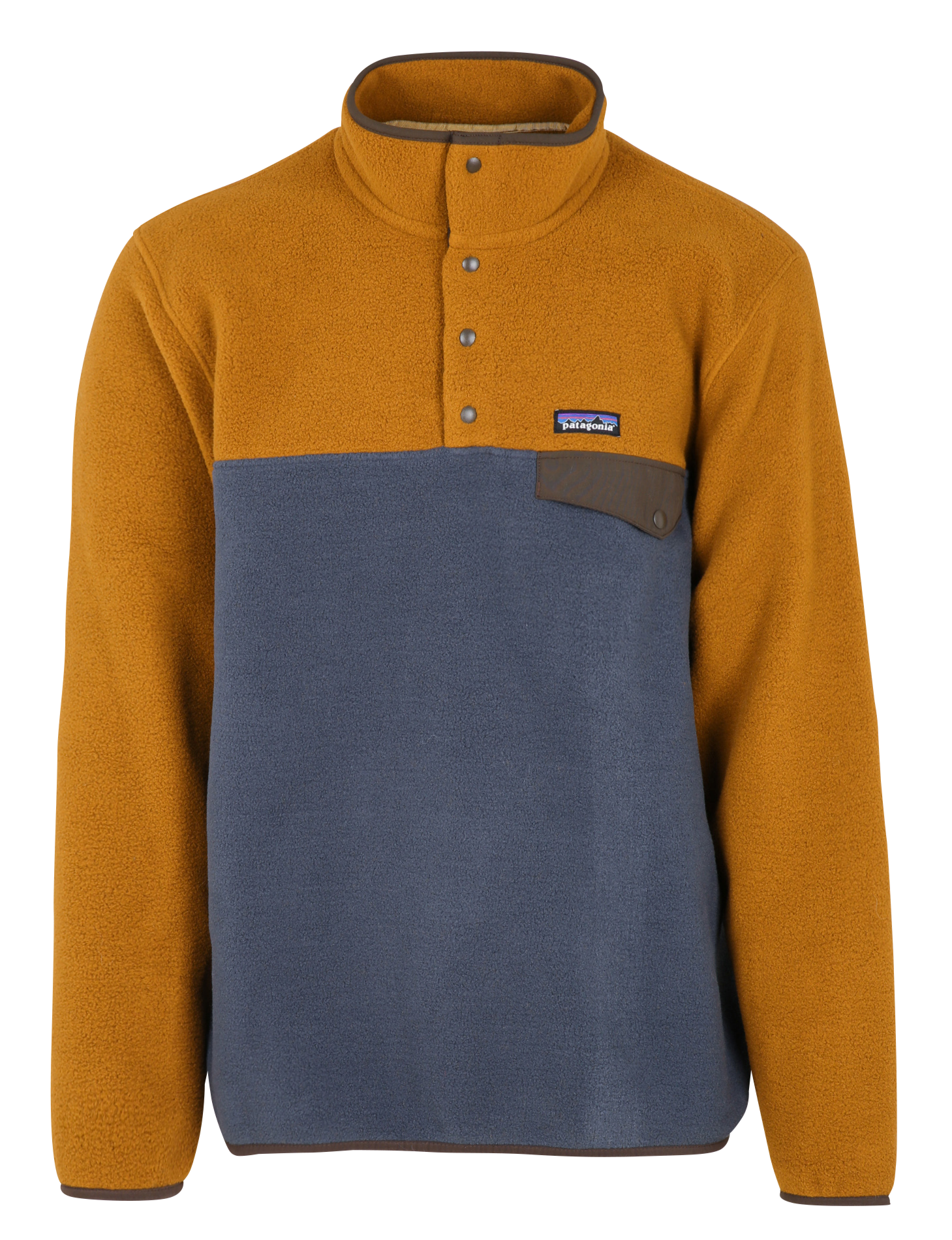 M'S LW SYNCH - Sweat ample col montant boutonné| Marron