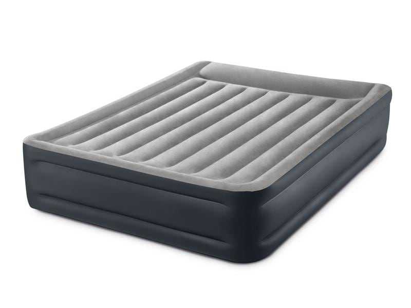 Intex Luftbett DuraBeam  Deluxe Queen, 152 x 203 x 42 cm Luftmatratze mit integrierter Pumpe