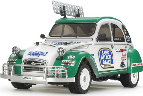 Tamiya - Rc Citroën 2Cv Rally M-05Ra Fjernstyret Bil Byggesæt - 1:10 - 58670