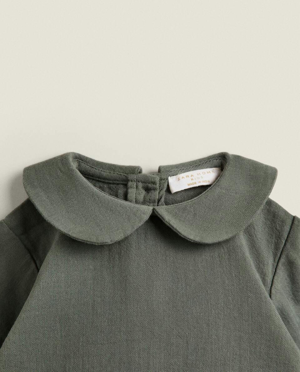 CAMISETA DE BEBÊ COM GOLA
