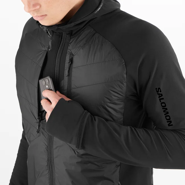 ELIXIR HYBRID  Thermo-Jacke mit Kapuze Herren