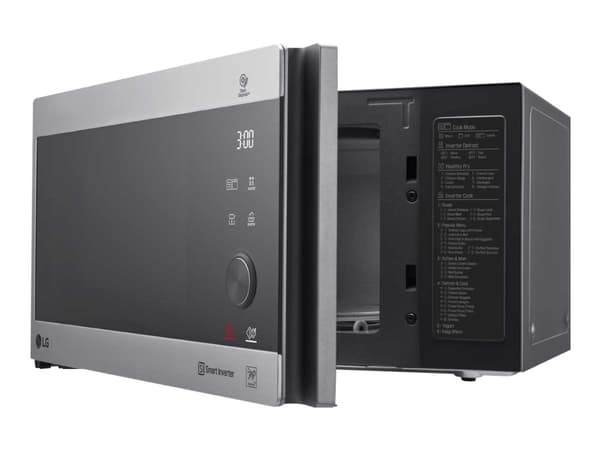 LG NeoChef MH6565CPS - Mikrobølgeovn med grill - 25 liter - 1000 W - rustfritt stål