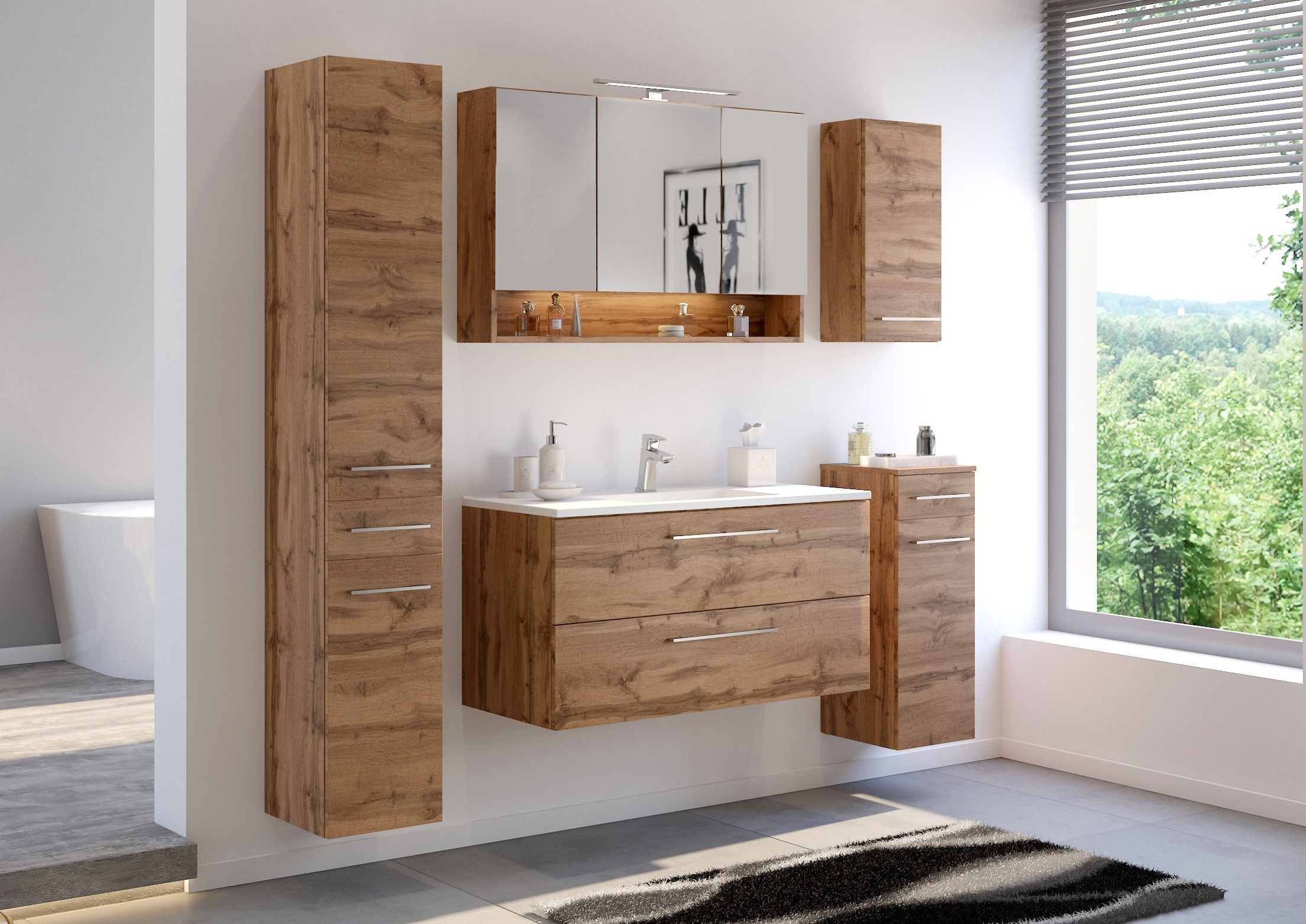 Spiegelschrank 3D LIVORNO