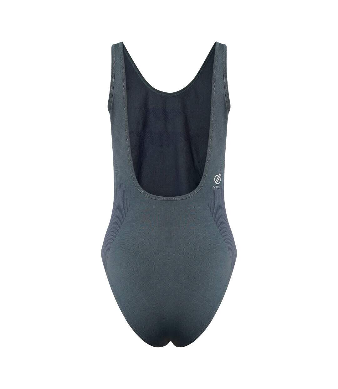 Dare 2B Womens/Ladies Don't Sweat It Recycled One Piece Swimsuit (Maillot une pièce recyclé) (Gris Orion) - UTRG6924