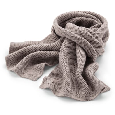 Damen-Strickschal, Taupe