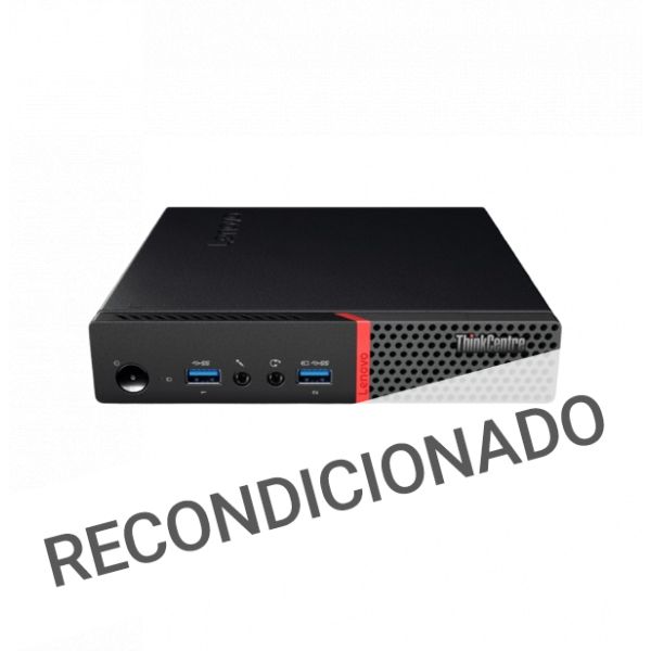 Lenovo ThinkCentre M700 Tiny i3-6100t 8GB SSD 128GB (Recondicionado Grade A-)