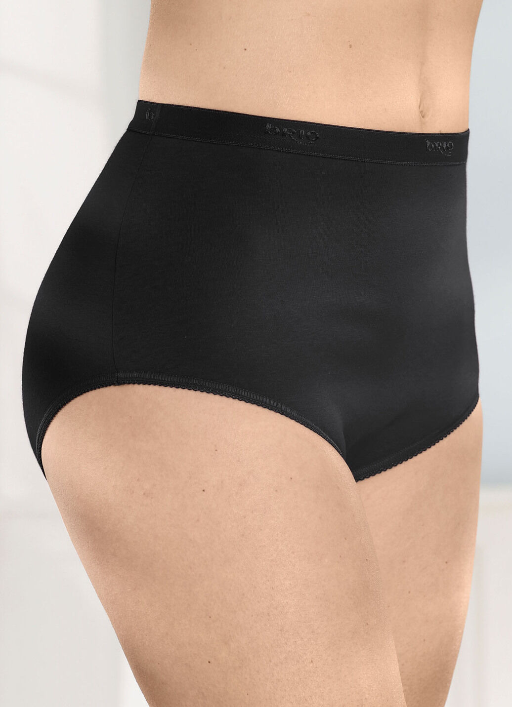 brio lingerie Fünferpack Slips mit elastischen Abschlüssen