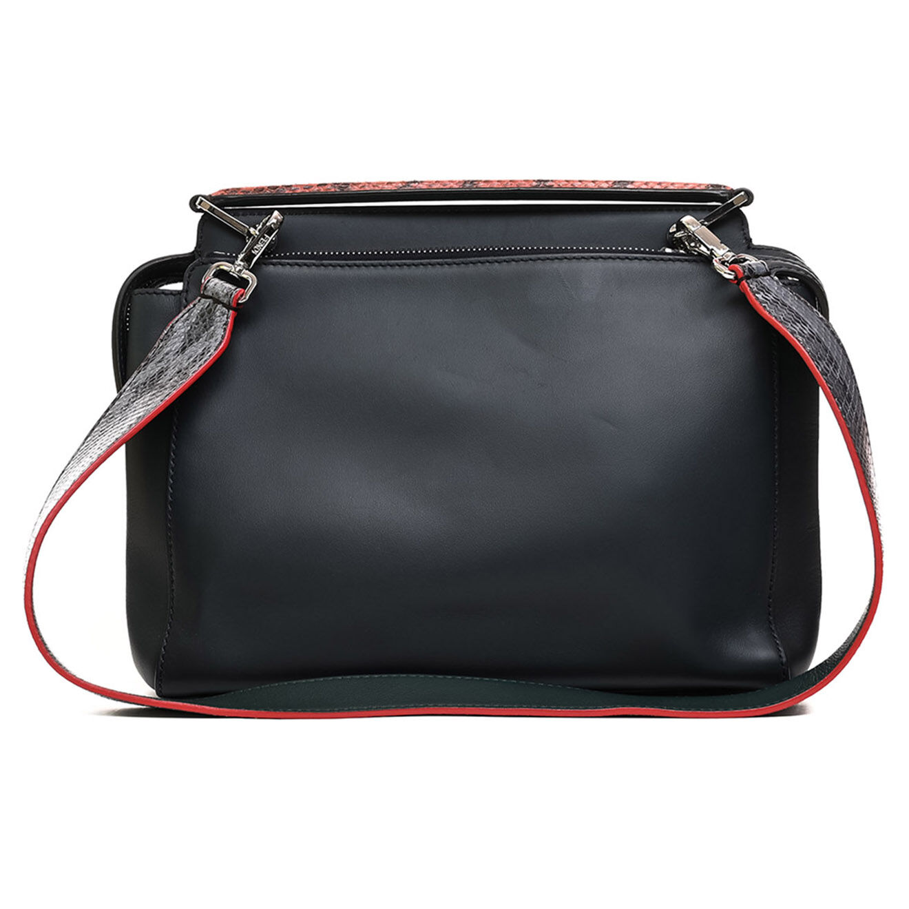 Fendi Sac bandoulière Dot Com Fendi en Cuir Marine Etat: Très bon état - Longueur 32 cm
