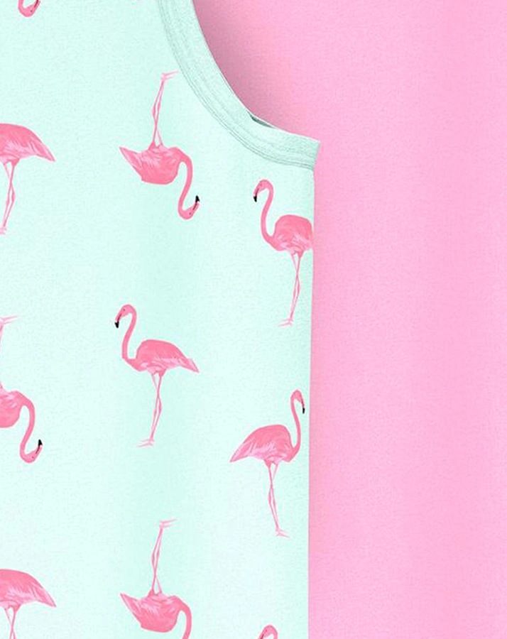 Unterhemd NMFTANK - FLAMINGO 2er Pack in glacier