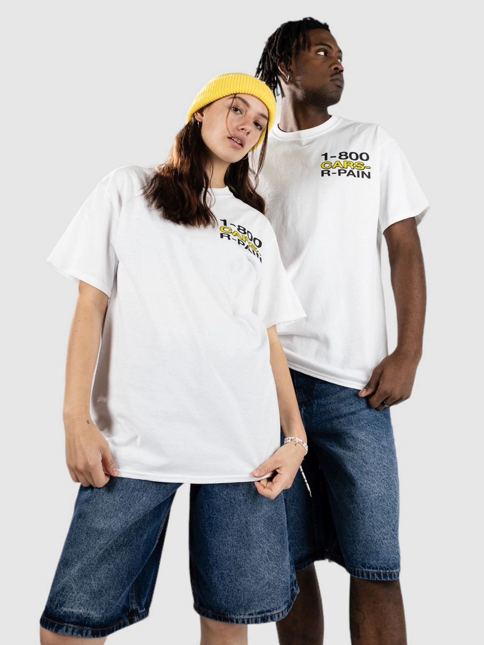 Donut 1800 Cars R Pain T-Shirt white
