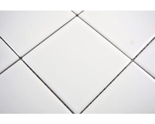 Keramisch mozaïek CQ 105 30x30 cm wit mat