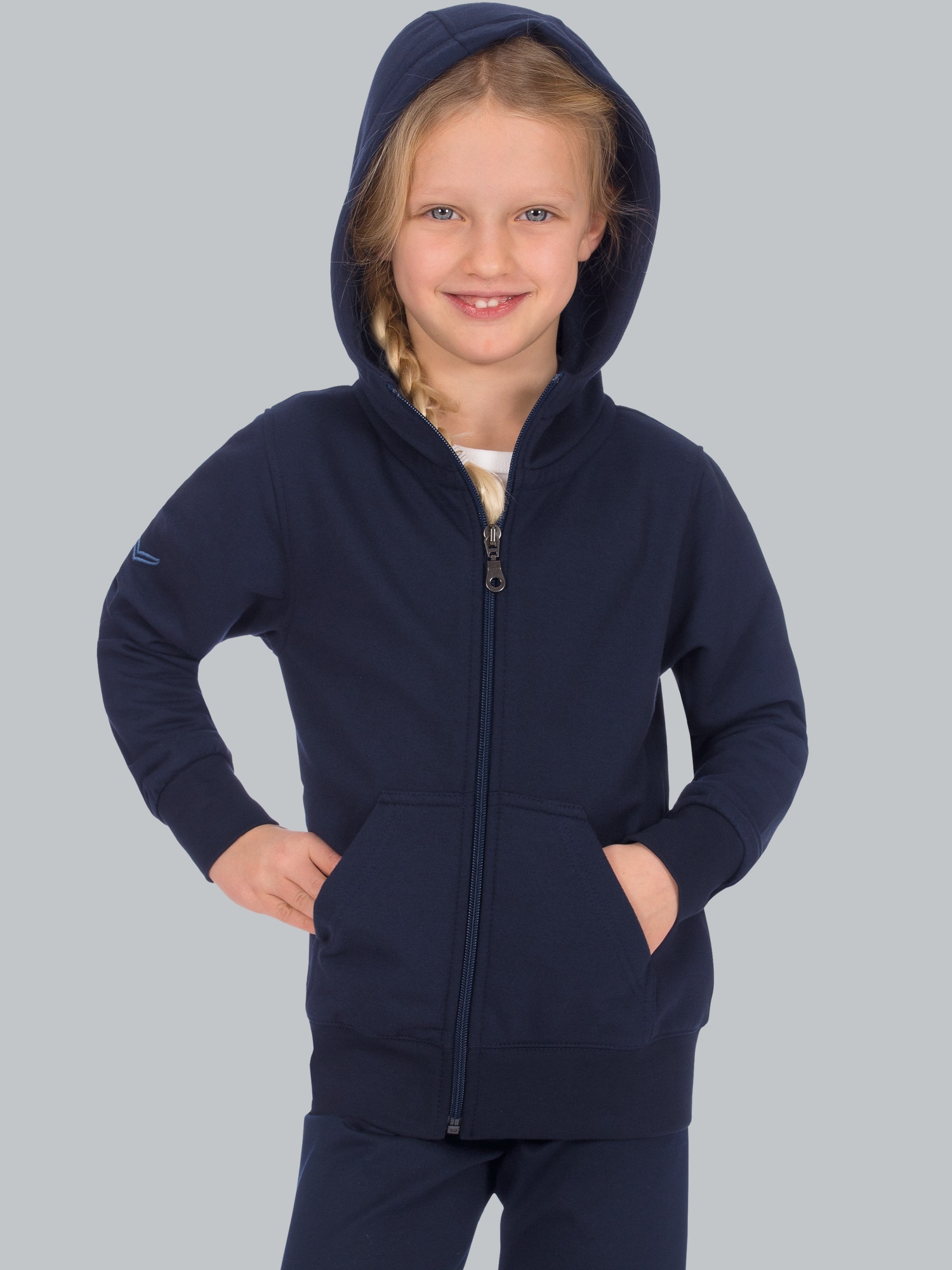 Kapuzenjacke Navy