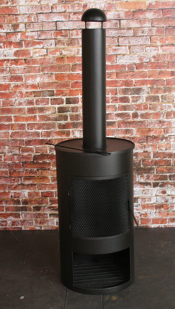 Feu de jardin drumpot sens-line - noir