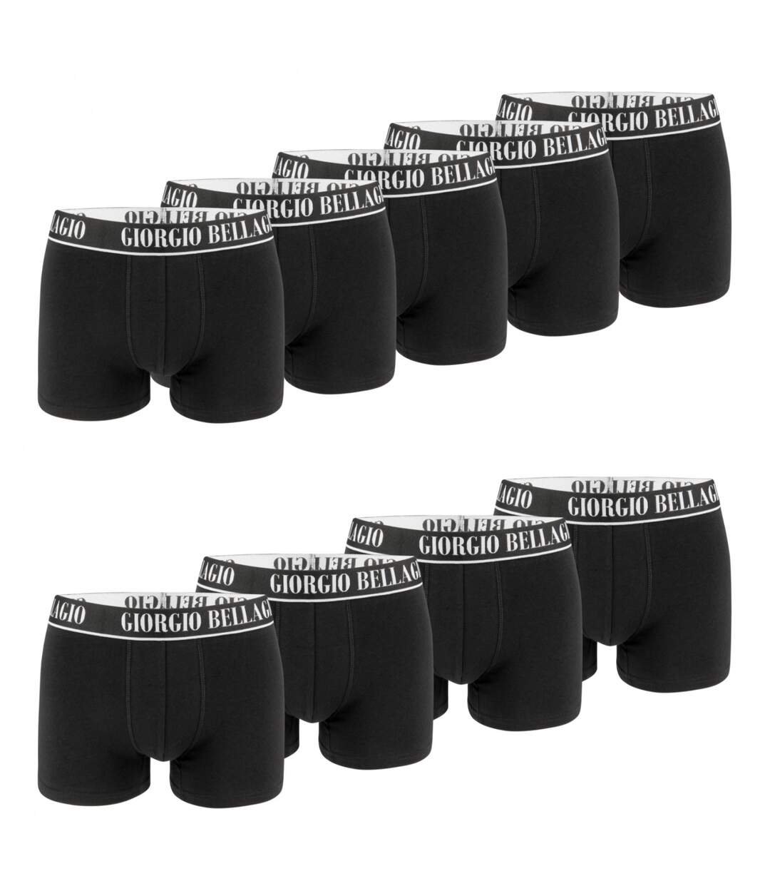 Caleçon Homme Coton, Boxer Homme, Respirant, Stretch (Lot de 9)