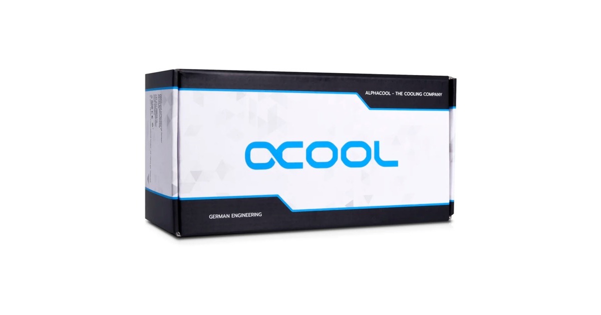 AlphacoolCore 200 Aurora D5/VPP reservoir with VPP655 PWM pump pomp  (RGB)
