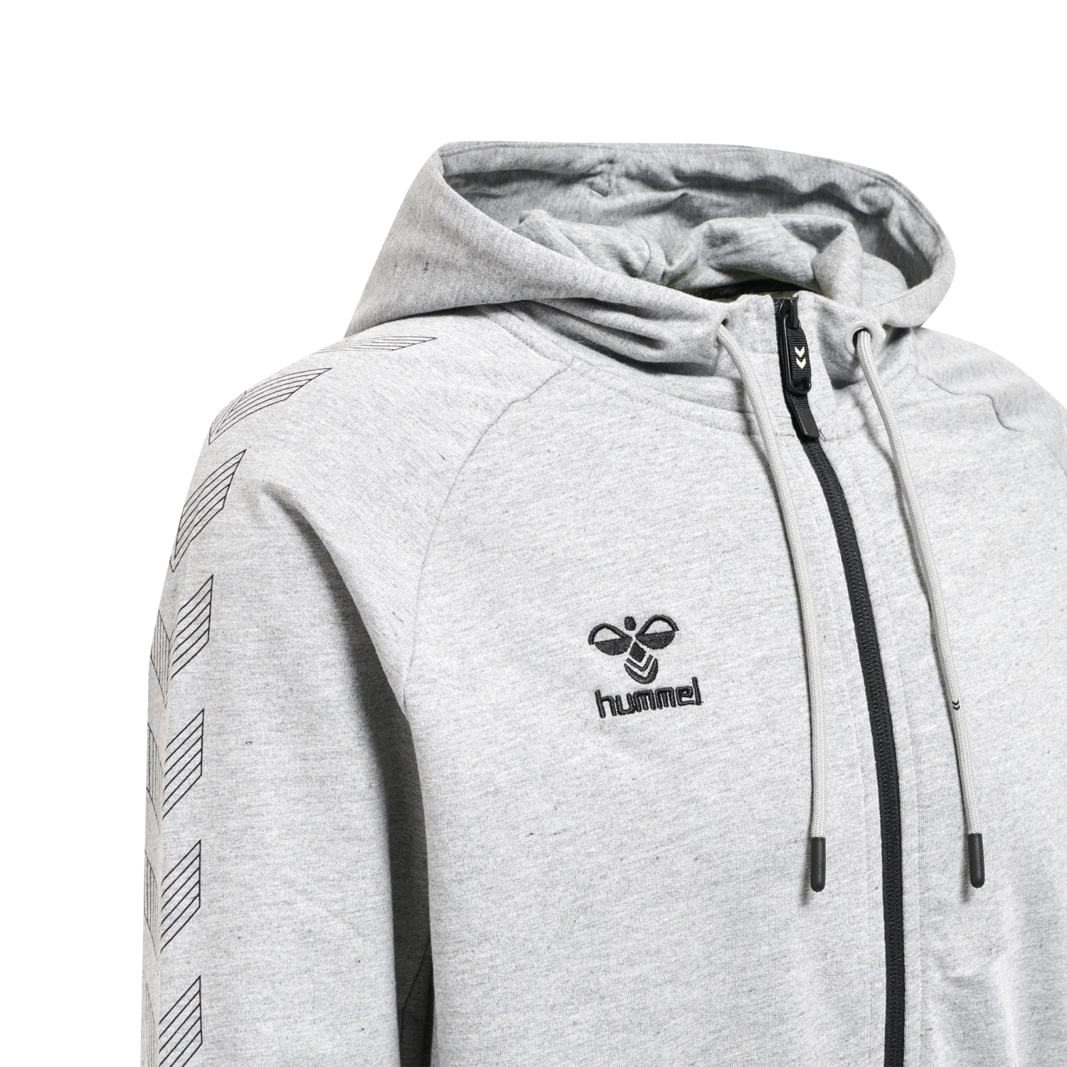 hmlMOVE GRID COTTON ZIP HOODIE