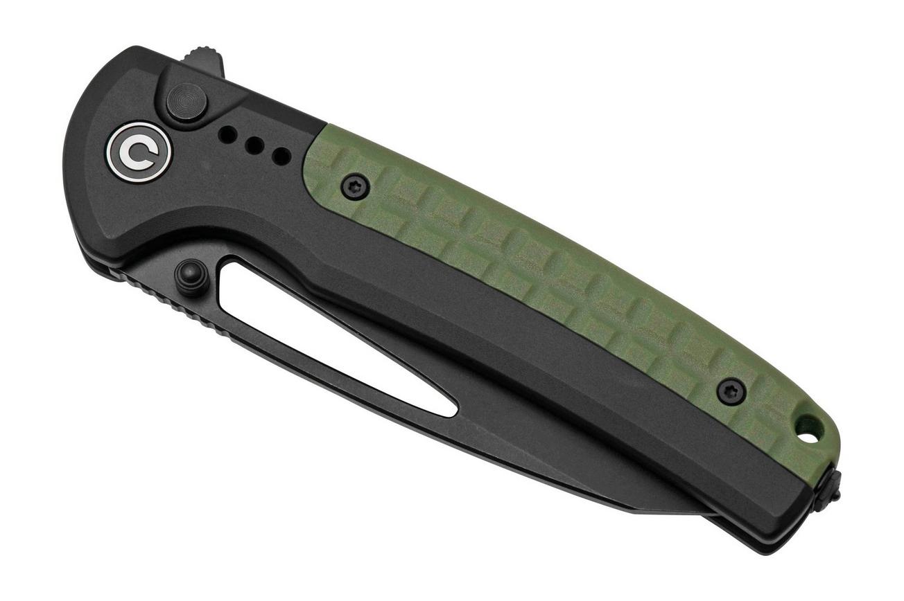 Civivi Sentinel Strike C22025B-3 Black Aluminium, OD Green FRN, zakmes