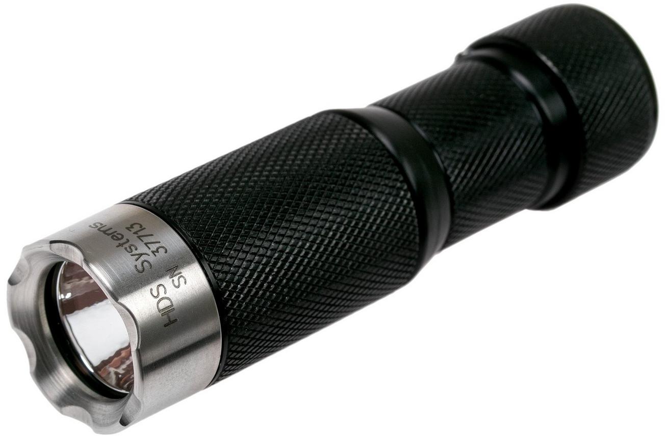HDS systems EDC Custom led-zaklamp, 325 lumen NLT, rotary-schakelaar, Limited Edition