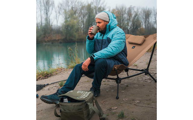 BusBoxx Defthike faltbarer Campingstuhl Hängematten Style Reclining Chair