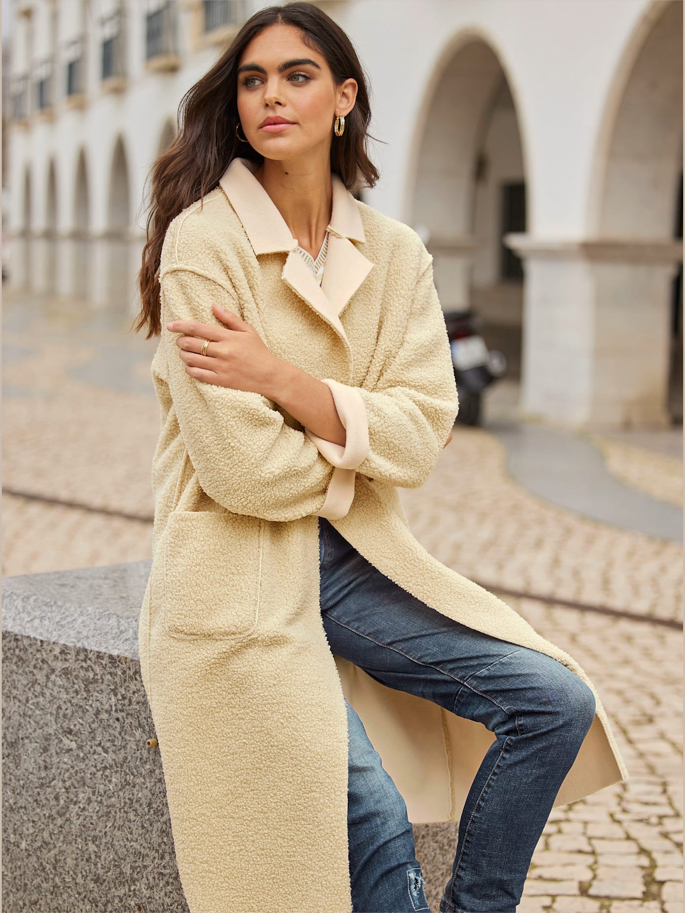 Manteau réversible