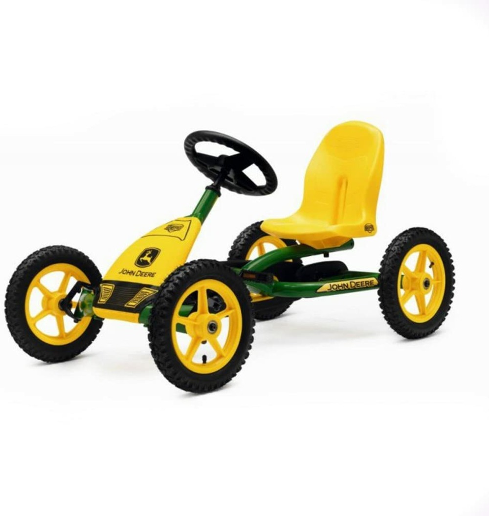Kart à pédales buddy john deere vert jaune