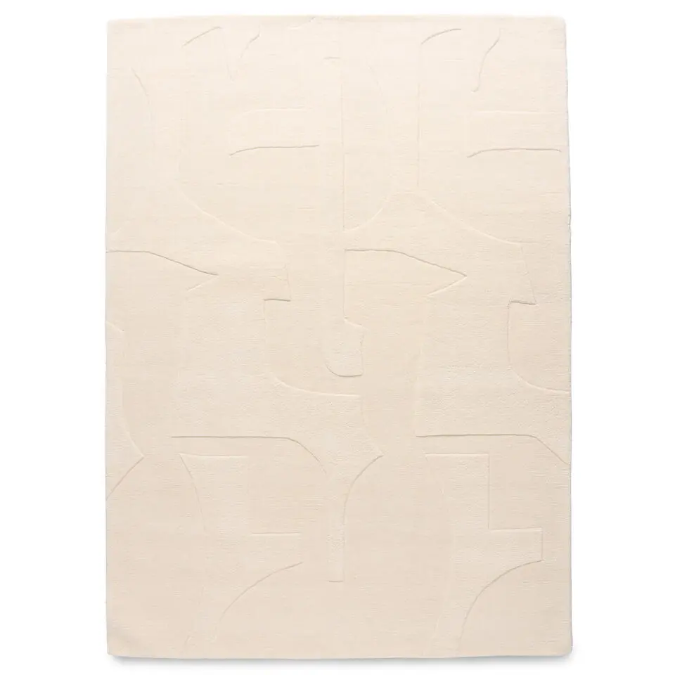 Dutch Lifestyle - Wol - Vloerkleed - 160 x 230cm - Crème